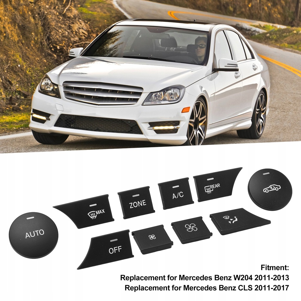 фото №14, Кнопка кондиционера кнопка регулировки громкость заменитель dla mercedes