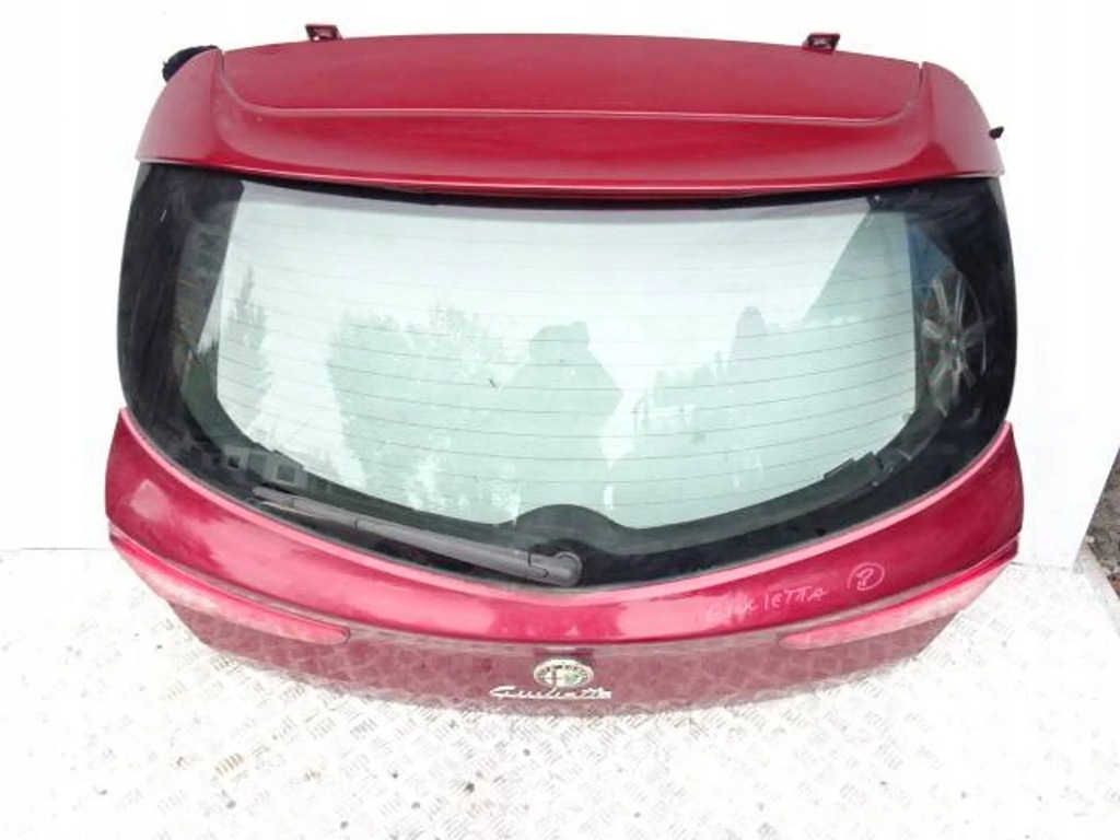 фото №4, Крышка багажника задняя kpl. alfa romeo giulietta 106/b