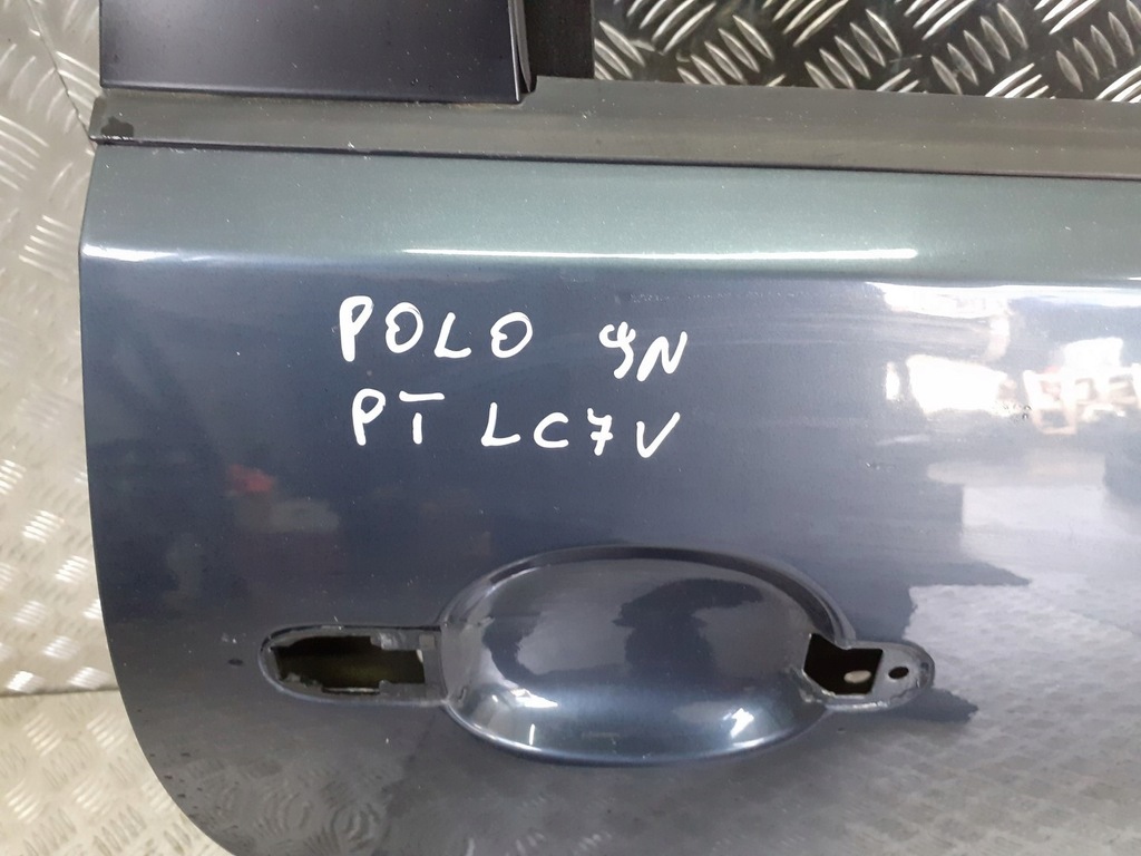 фото №3, Дверь правый задняя vw polo iv 9n lc7v