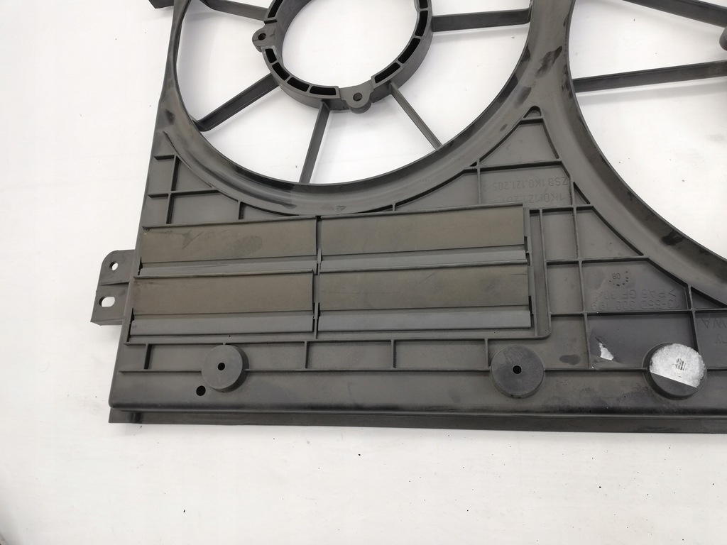 фото №12, Кронштейн вентилятора радиатора корпус vw seat