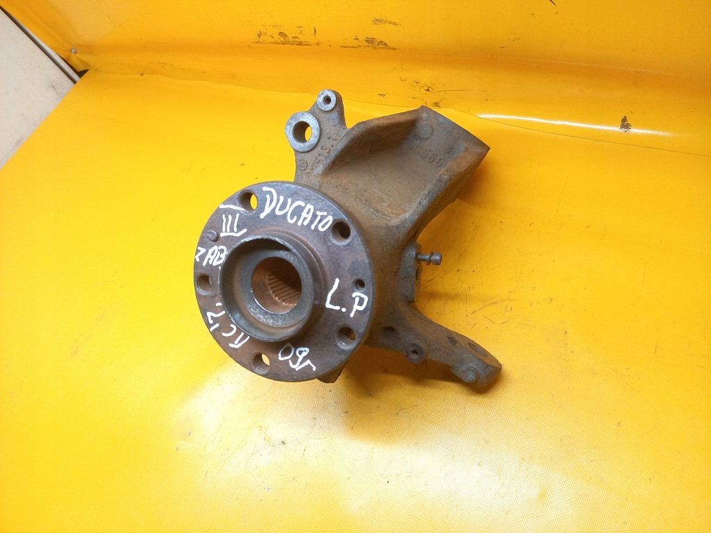 фото №4, Поворотний кулак+ ступиця лівий перед ducato iii 2,3d bus