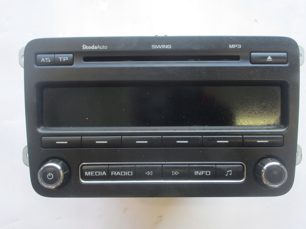 фото №1, Радио радиопроигрыватель cd mp3 skoda fabia ii scout 5j0035161c