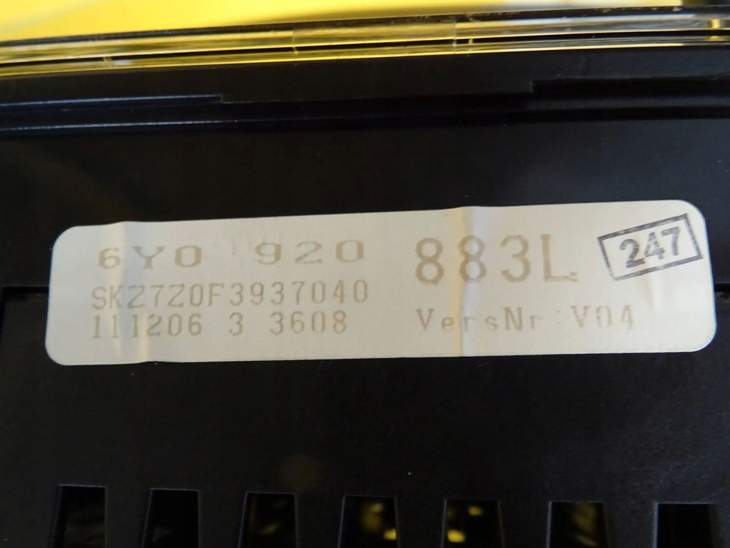 фото №8, Счетчик skoda fabia i 6y0920883l nr154