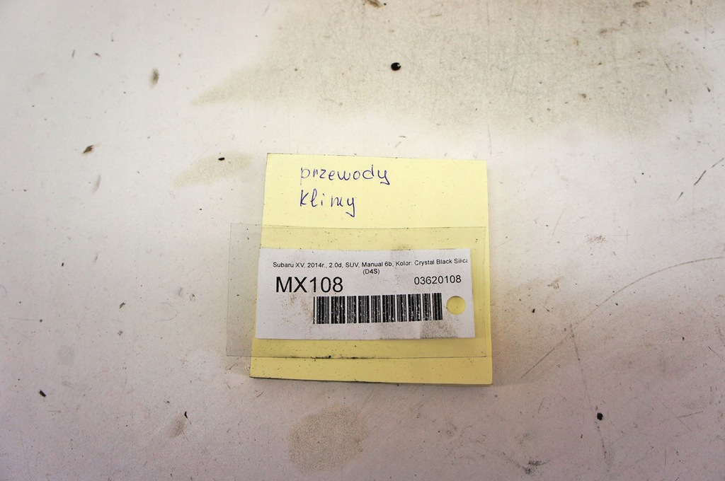 фото №7, Mx108 subaru xv i шланг wąż кондиционера