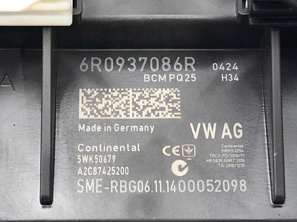 фото №8, Набор стартовый блок управления skoda rapid 5ja920800c 03l906023lk 1.6 90km