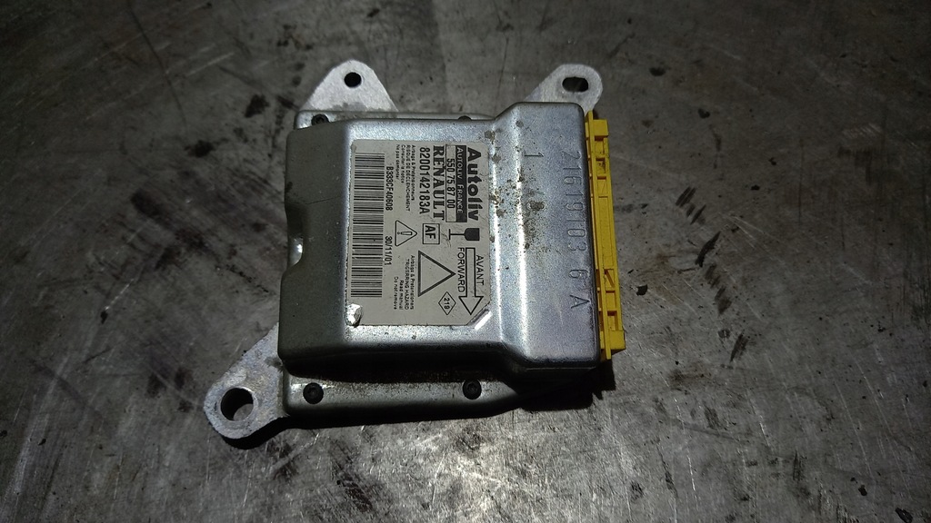 фото №1, Датчик подушка безопасности 8200142183a renault laguna ii
