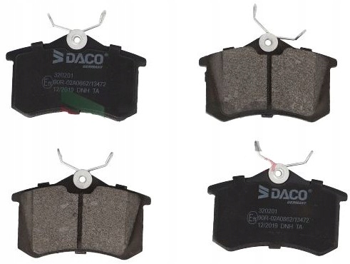 фото №1, Тормозные колодки тормозные задняя peugeot 605 94-99