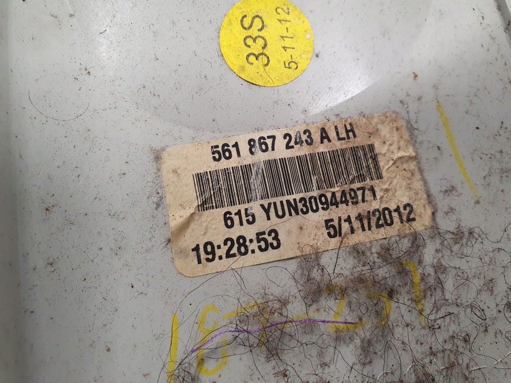 фото №7, Vw passat b7 usa 11-16 2.5b защита стойка регулировки высоты поперечина левая