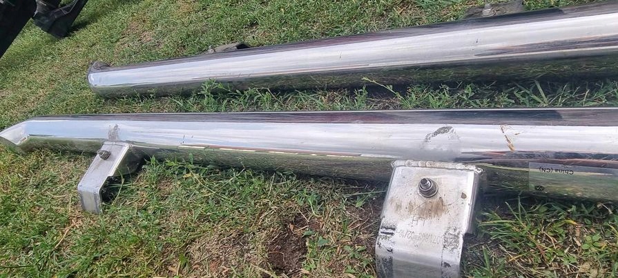 фото №6, Труби бічний хром поріг підніжка vw amarok