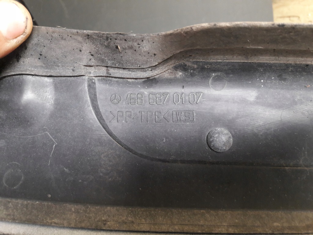 1686870107 крыло левый перед mercedes w168 szary Оригинал