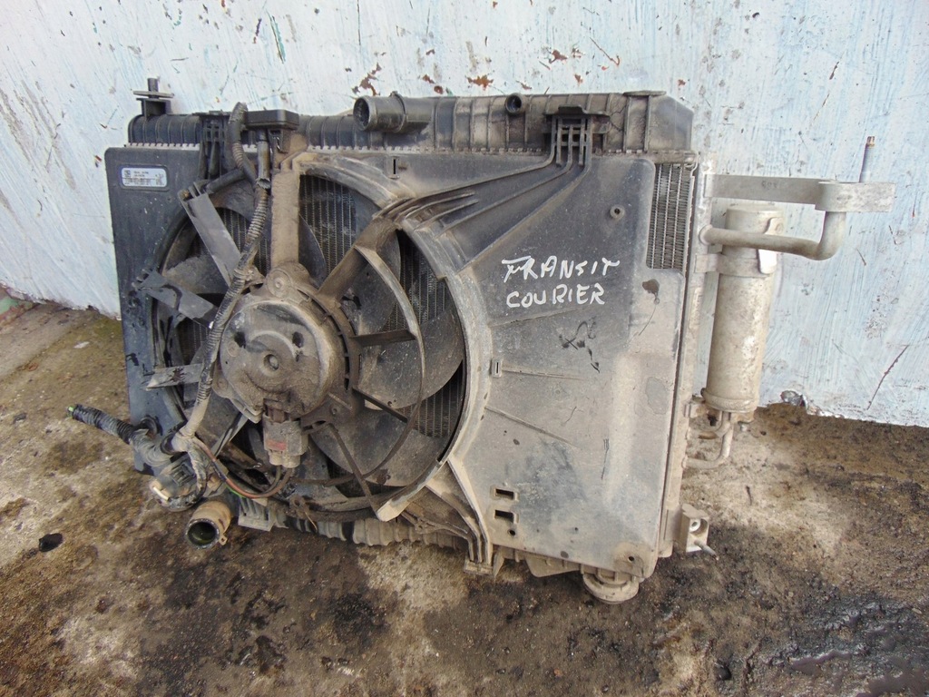 фото №6, Комплект радіатор ford transit courier 1.6 tdci