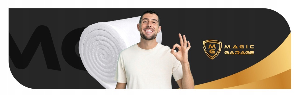 Wełna мат керамическая ognioodporna 1260°c 50mm Недорого