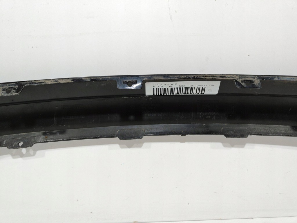 фото №15, Bmw 7 f01 f02 спойлер диффузор накладка бампера задняя 7183887