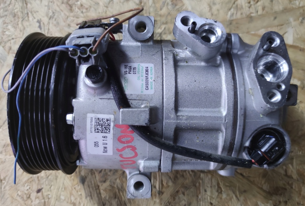 фото №1, Компресор кондиціонера tucson iii sportage iv lift