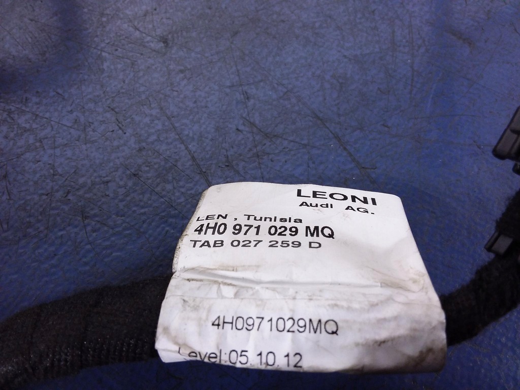 фото №14, Audi a8 d4 джгут двері лівий перед доводчик камера