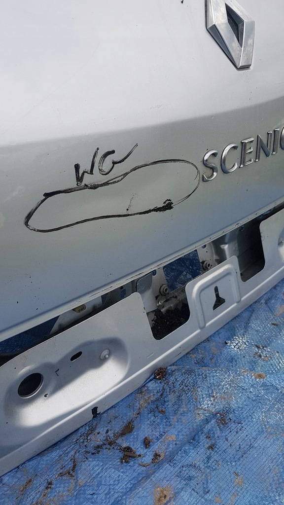 фото №7, Кришка багажника багажника renault scenic ii