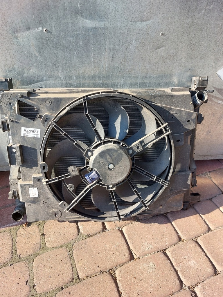 фото №10, Pas передний радиатор вентилятор renault clio iv