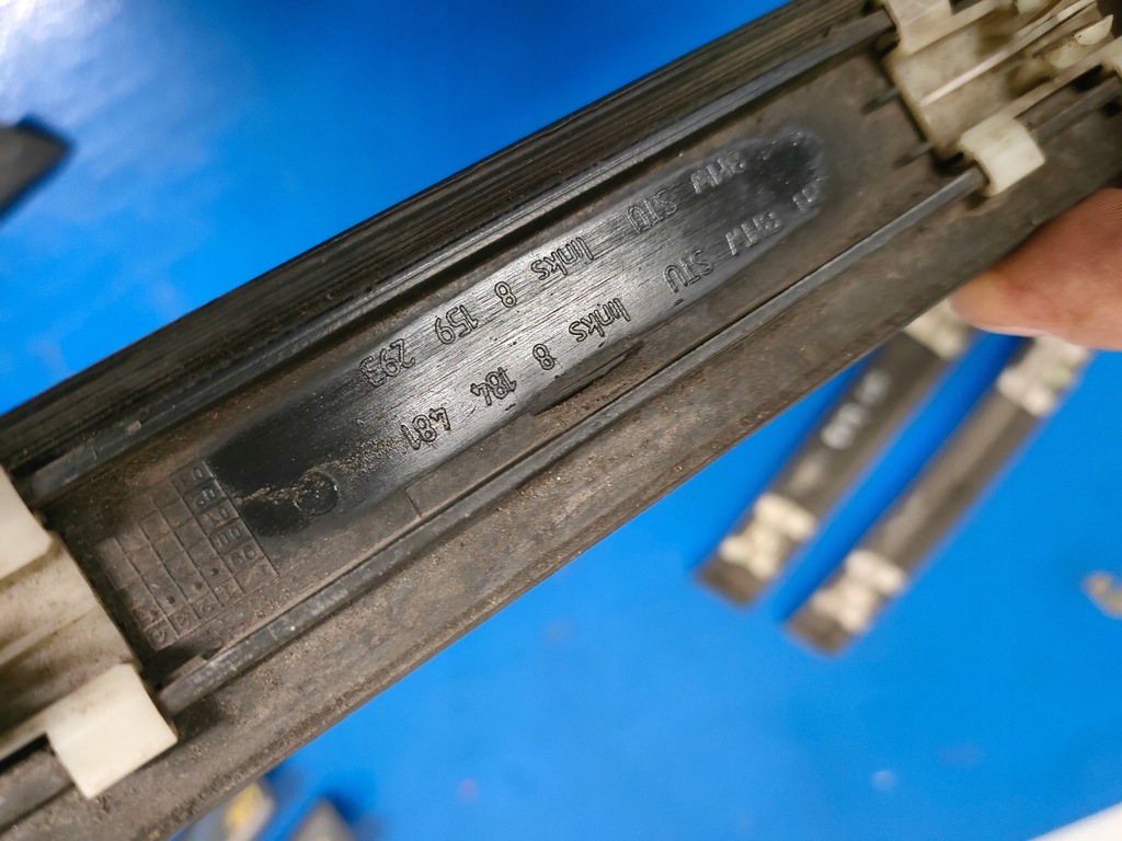 фото №5, Молдинг крыла левый перед bmw e39 8184481