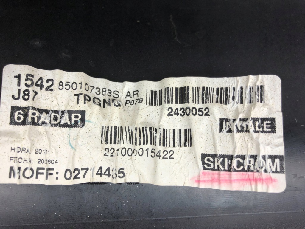 фото №5, Renault captur lift бампер задняя задний 2017-2019