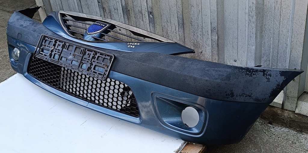 фото №3, Dacia logan mcv i 07 r бампер передній решітка радіатора перед