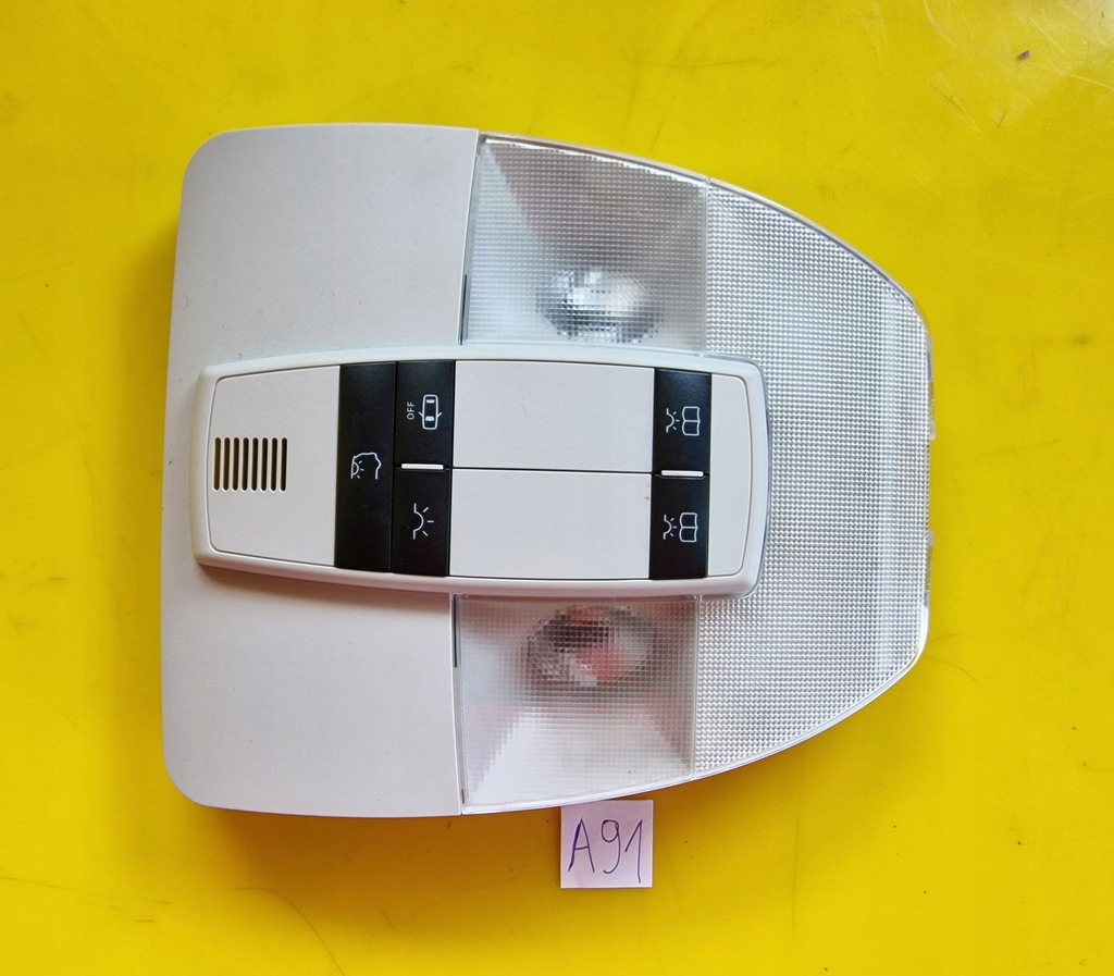 фото №1, Лампа стельовий салону кабіни mercedes a w169 5d