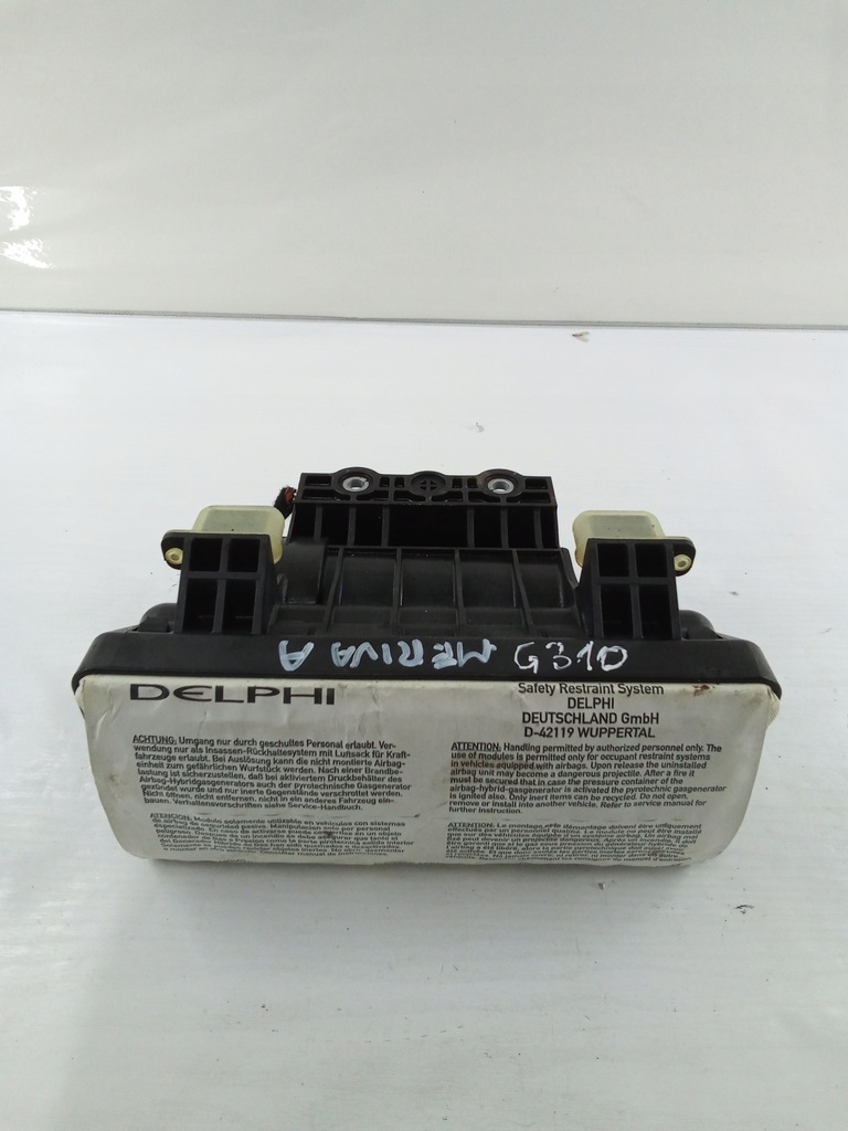 фото №1, G310 подушка пасажира meriva a 93335024