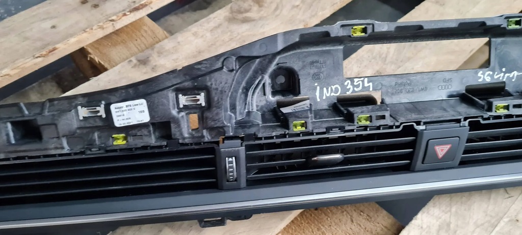 фото №5, S5 8w lift a5 решётка средняя консоли 8w1820902d s4 b9 8w a4