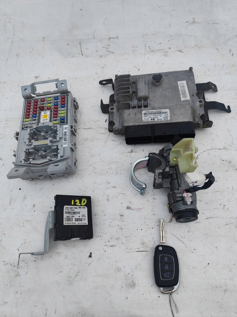 фото №1, Hyundai i20 ii 1.1 crdi набор стартовый бортовой компьютер