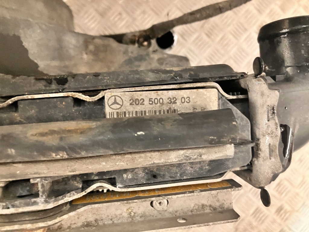 фото №4, Вентилятор радиатора радиатор воды mercedes slk r170 lift 96-04 2.0 b