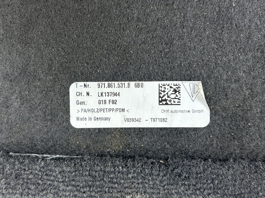 фото №6, 2023 porsche panamera 971 обшивка багажника 971861531b