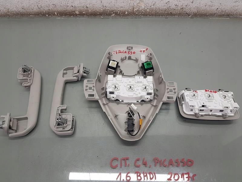 фото №3, Лампа кабіни ручка стельовий c4 picasso ii