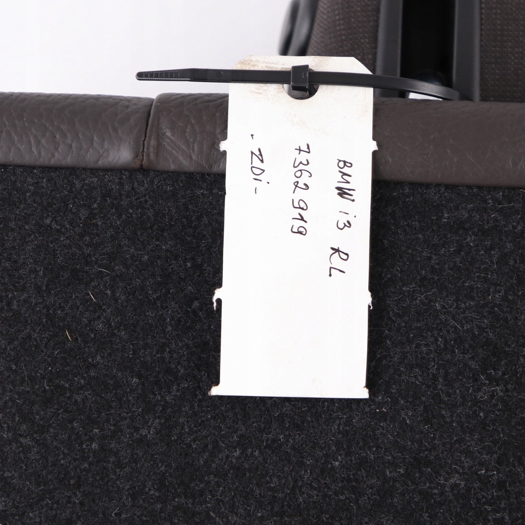 фото №12, Bmw i3 спинка сиденье левая кожаный dalbergia brown коричневые 7362919