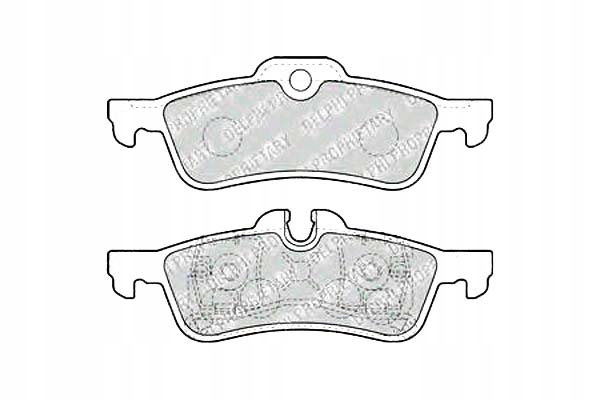 фото №2, Гальмівні колодки гальмівні lincoln continental mini r50 r53