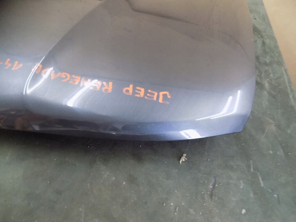 фото №8, Jeep renegade 2014-- капот кришка silika 68259730aa