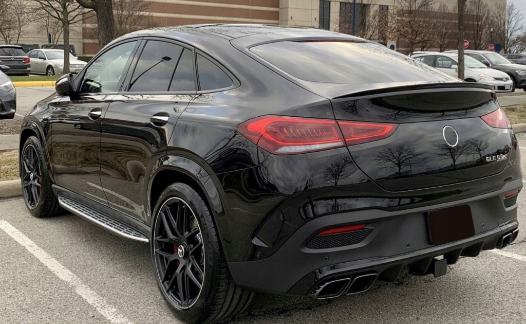 фото №2, Пороги пороги боковой с молдинг led mercedes gle coupe w167 c167 led хром