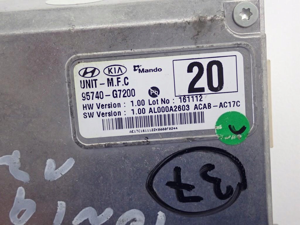 фото №4, Камера асистент поперечина 95740-g7200 hyundai ioniq 17r