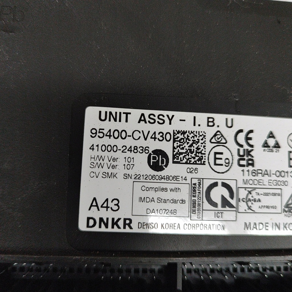 фото №6, Kia ev6 2023 блок управления / модуль комфорта