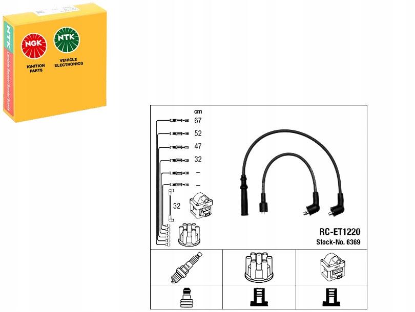 фото №1, Дроти запалювання ngk 1501831