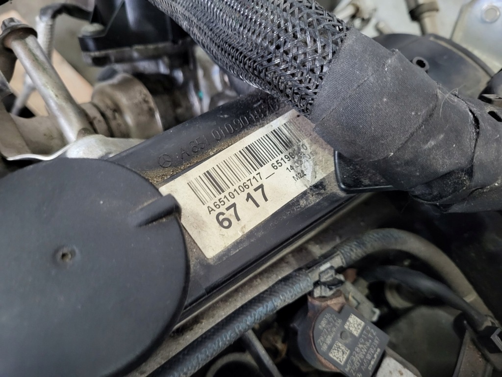 фото №9, Mercedes cla 200 cdi двигун 2.2 651930 kompletny 68tyskm 136ps euro6