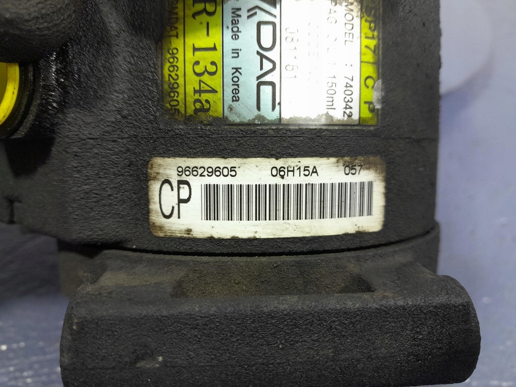 фото №5, Chevrolet captiva 2.0 vcdi 150 km z20s компрессор кондиционера 96629605