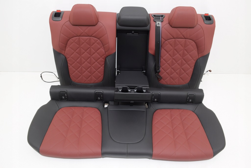 фото №11, Bmw x6 g06 lci сидіння комфорт заднє сидіння оббивка sensafin підігрів вентиляція