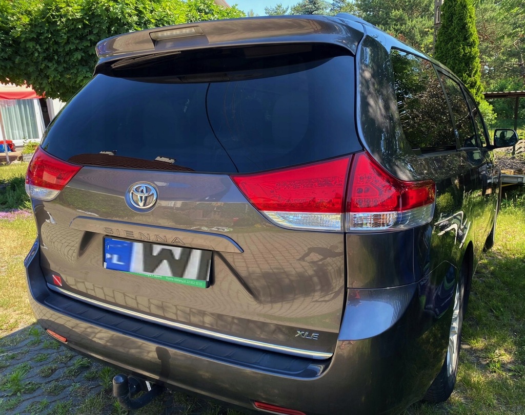 фото №8, Toyota sienna 2010 молдинг хромированная хром крышка багажника