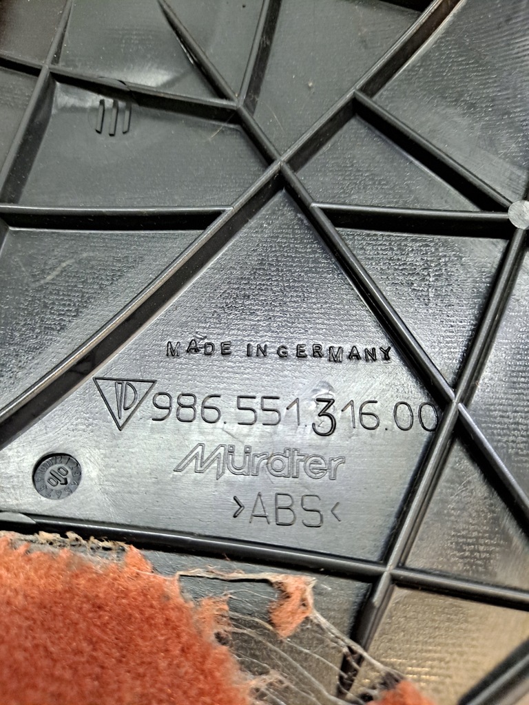 фото №8, Захист стійка правий задня porsche boxster 986