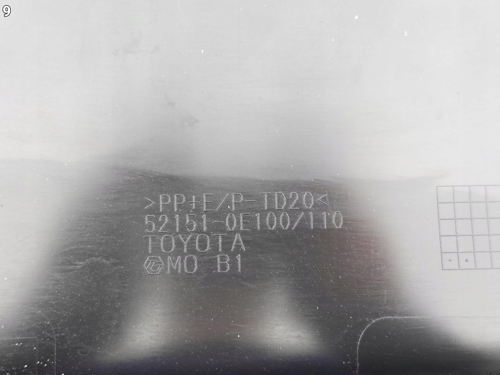 фото №10, Toyota highlander iv 4 19- спойлер диффузор задняя