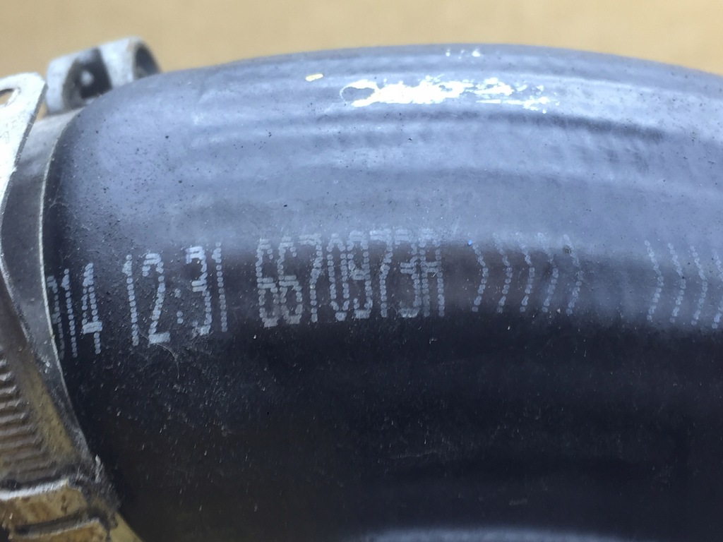 фото №4, Renault captur i 0.9 tce шланг труба wąż воздуха интеркулер