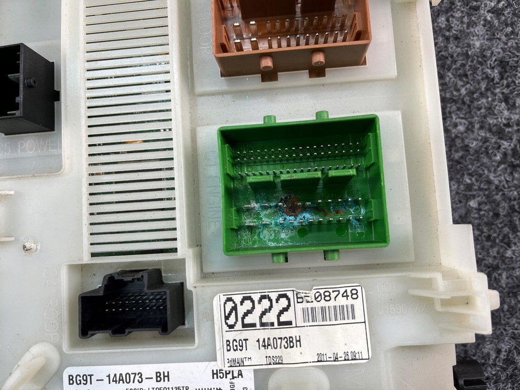 фото №6, Ford mondeo mk4 lift модуль bsi коробка bezp. bg9t-14a073-bh пошкоджена