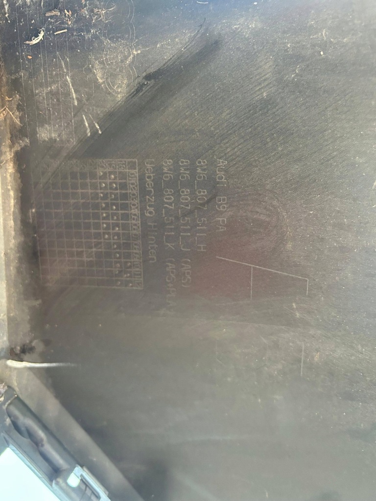 Audi a5 8w6 рестайлинг  s-line бампер задний  8w6807511 h оригинал Недорого