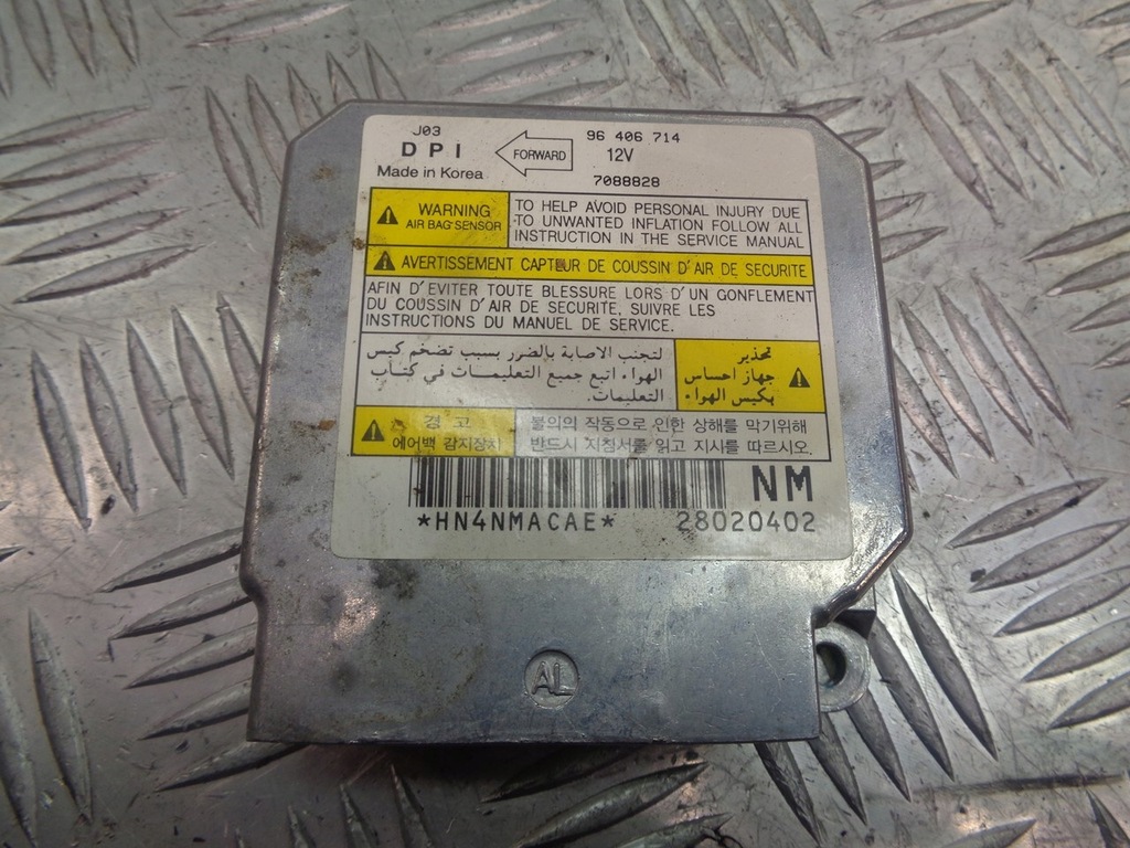 фото №1, Модуль подушка безопасности chevrolet lacetti 96406714
