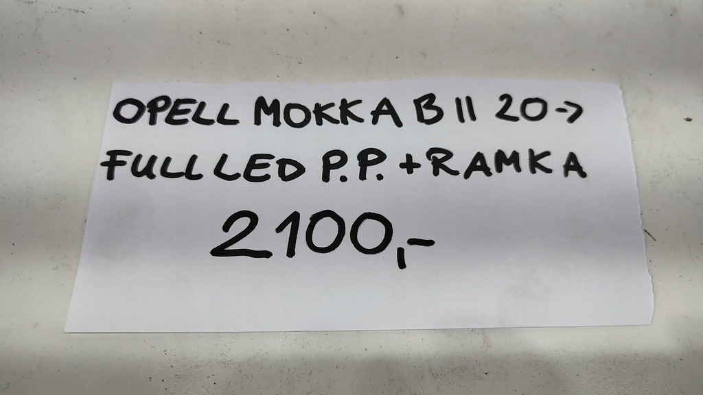 фото №7, Лампа перед права opel mokka b ii 20- full led 9844356080