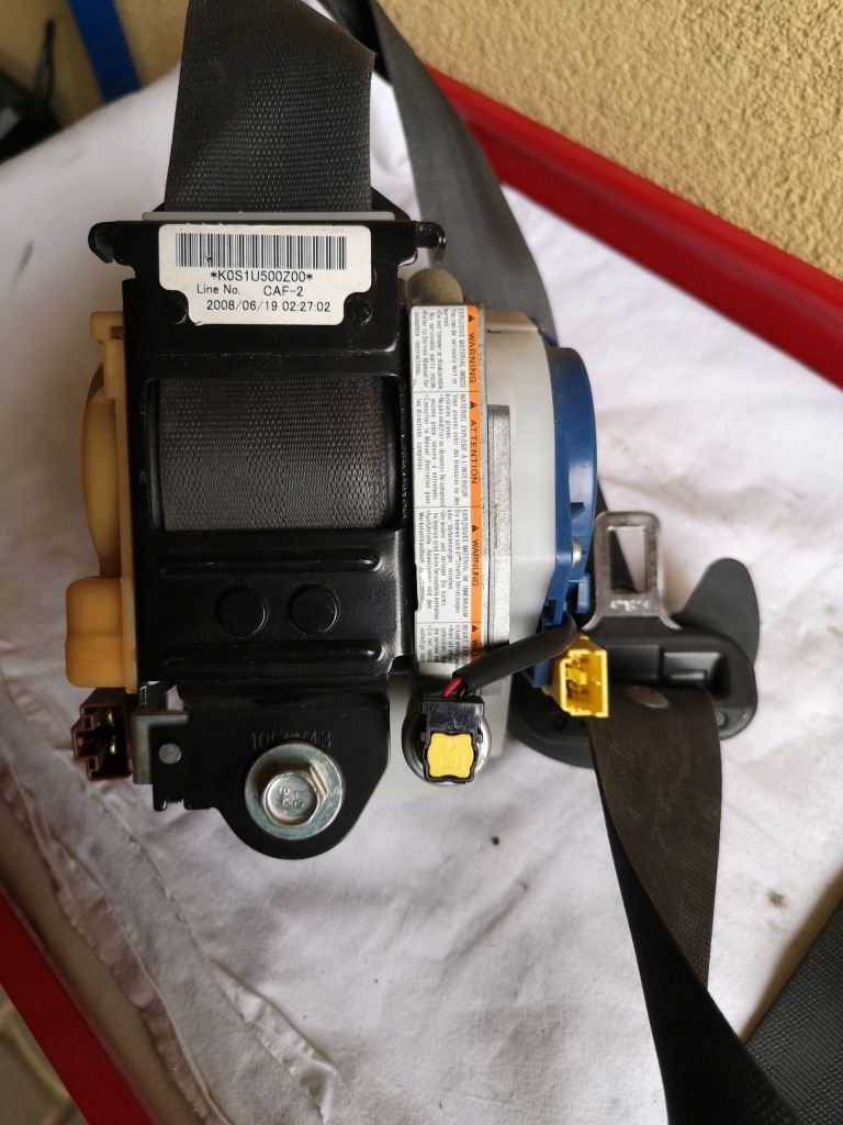 фото №6, Honda accord viii 09r pas безопасности левый перед tkah3-ej489